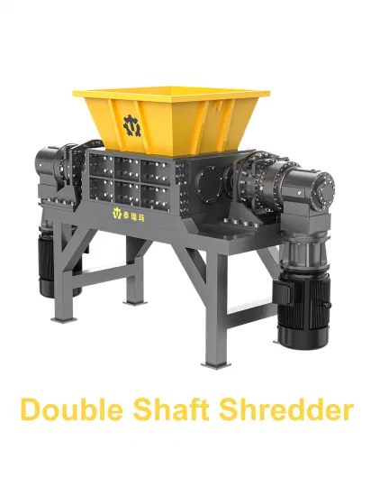 Industrial Tire Recycling Machine and Multi-Material Shredder: Unites High-Capacity Plastic Shredder, Precision Scrap Alum. Shredder, and Robust Cable Shredder